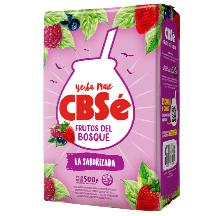 Yerba mate CBSé flavored Forest Fruits 500 g