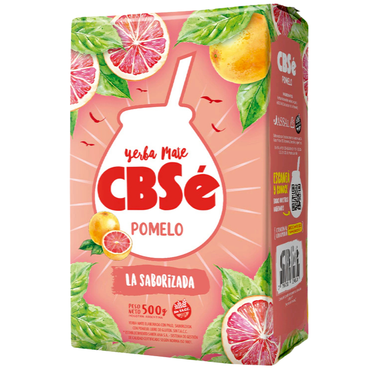 Yerba mate CBSé flavored Grapefruit 500 g