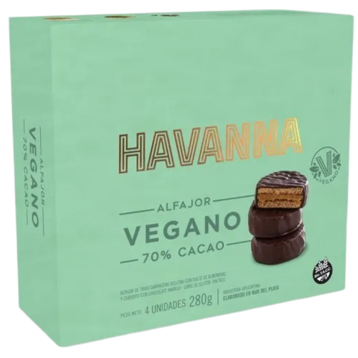 Alfajor Vegano BOX (4 units)