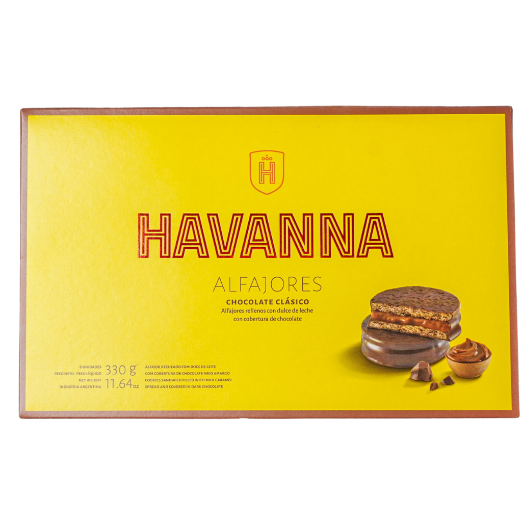 Alfajor chocolate BOX (6 units)