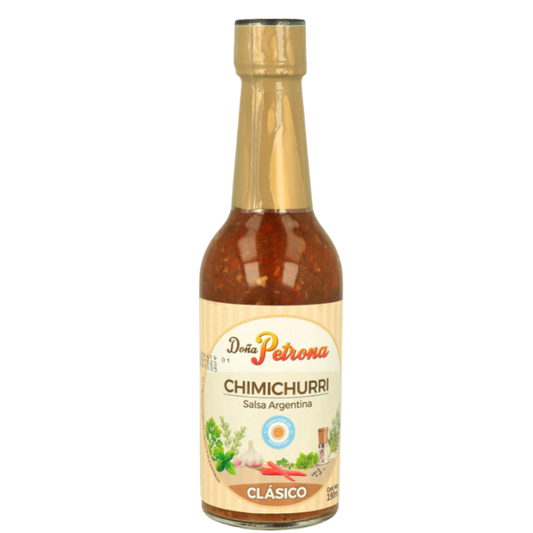 Doña Petrona classic chimichurri 190ml — Argentine herb sauce