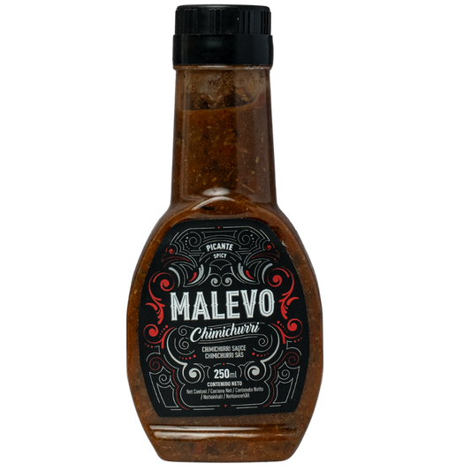 Malevo spicy chimichurri sauce 250ml — Argentine herb sauce