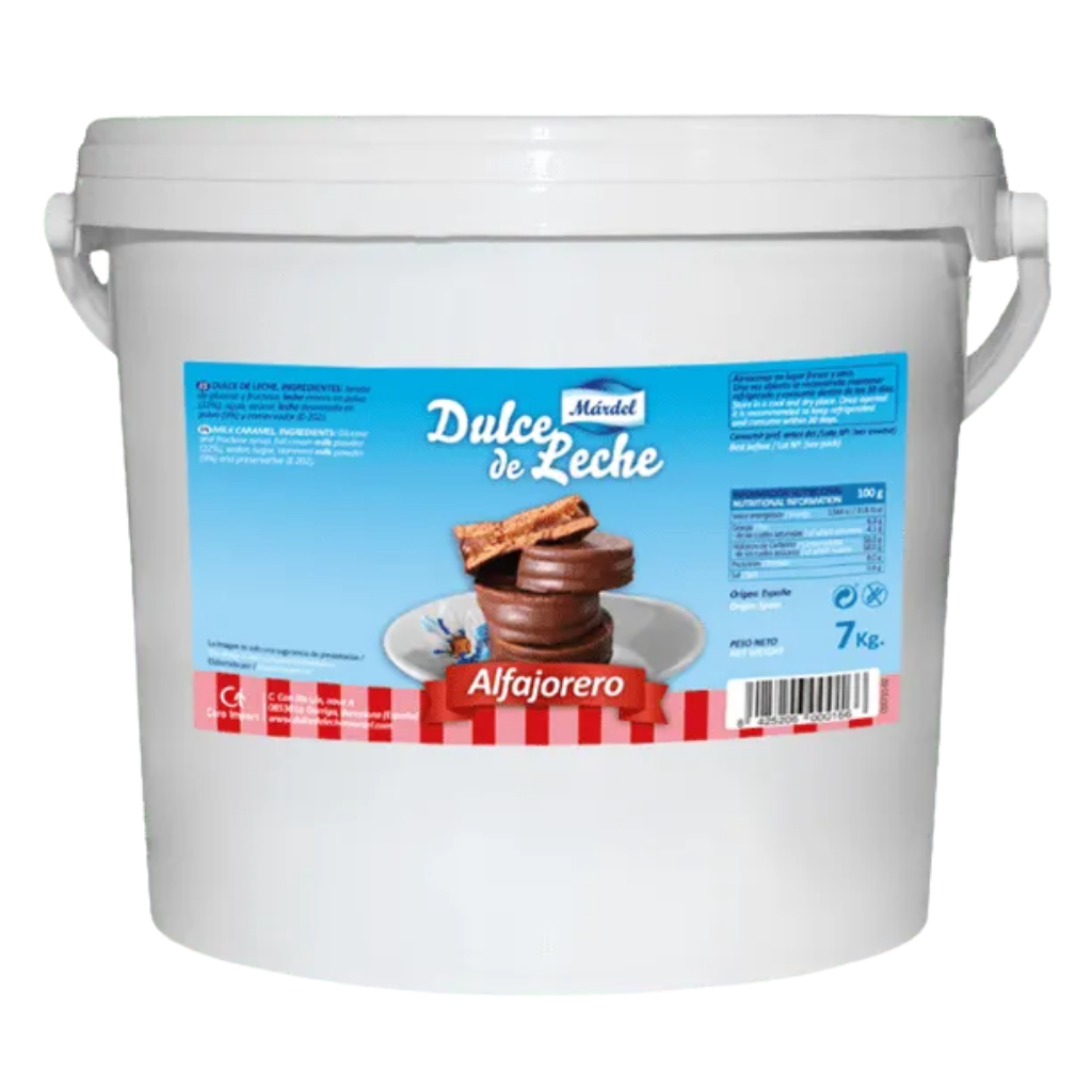 Mardel Dulce de Leche Alfajorero, 7kg bucket for pastry use