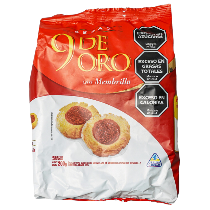 Pepas de membrillo 9 de oro