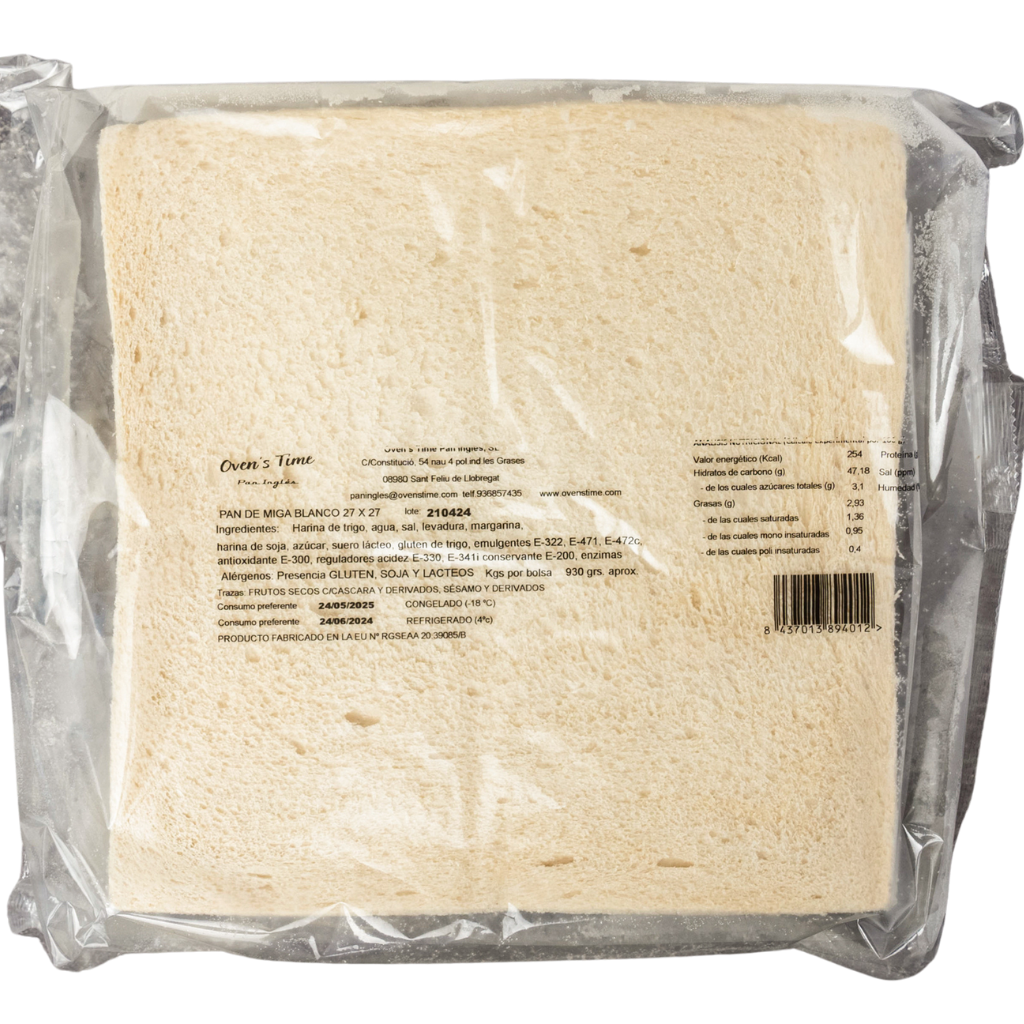 White Miga bread BOX
