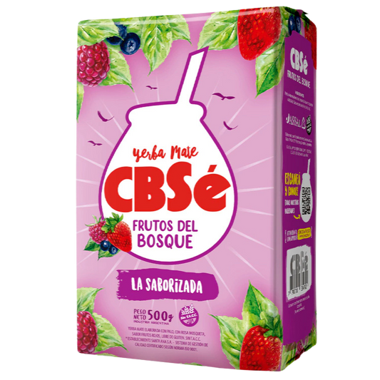 Yerba mate CBSé flavored Forest Fruits 500 g