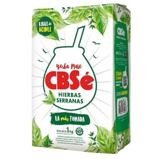CBSé Hierbas Serranas Yerba Mate 1kg