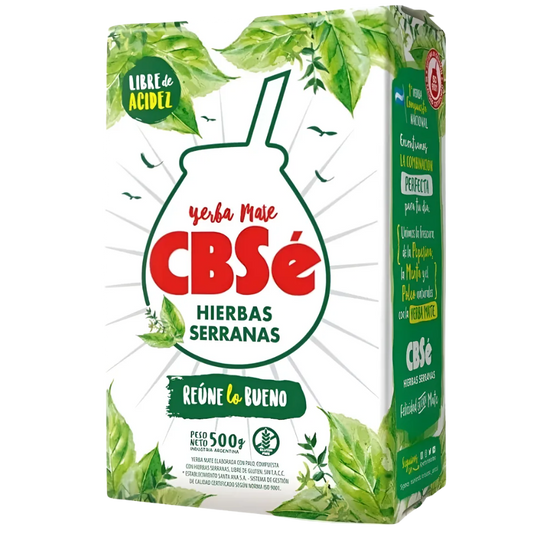 Yerba mate CBSé hierbas serranas 500 g