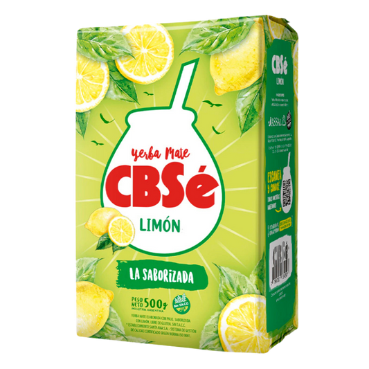 CBSé Yerba Mate Lemon, Argentine yerba mate blended with lemon peel

