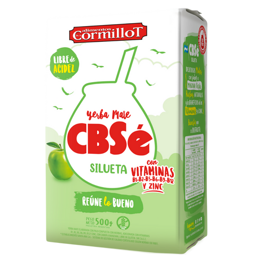 Yerba mate CBSé flavored Silhouette 500 g