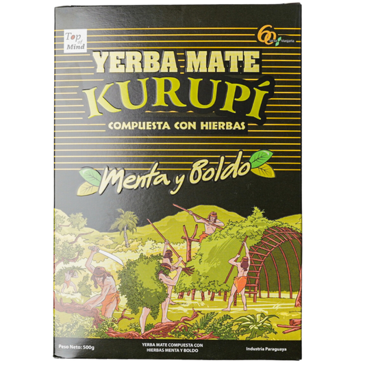 Yerba mate Kurupí menta y boldo 500 g